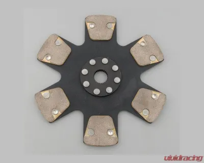RAM Clutches 1000 Series Clutch Disc 11 x 1 1/8-26 Spline Sintered Bronze - Solid Hub Style - 1130