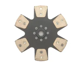 RAM Clutches 1000 Series Clutch Disc 11 x 1 3/8-10 Spline Sintered Bronze - Solid Hub Style