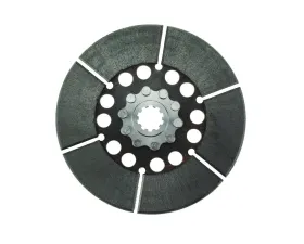 RAM Clutches 5191 Sintered Iron Drag Racing Disc Lightweight 10 x 1 3/8-10 Spline - Solid Hub Style