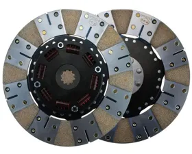 RAM Clutches Pro Street Dual Replacement Disc Set 10.5 x 1 1/16-10 Metallic