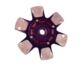 RAM Clutches 6000 Series Clutch Disc 12 x 1 3/8-10 Spline Sintered Bronze Sprung Hub