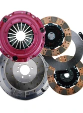 RAM Clutches Force 9.5 Dual Disc Kits GM LS/LT 8 Bolt 168 Tooth 1 1/8-26 Spline                                     - 75-2117N - Image 3