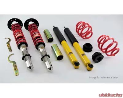 MTS Technik Comfort Coilover Kit (Strut diameter at the front axle of 51 mm) No Rear Camber/Top Mount BMW 3 Series E30 1982+ - XMTSGWBM11-C