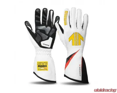 MOMO Corsa R Racing Glove - GUCORSAWHT12