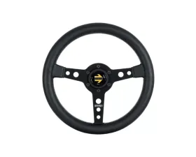 MOMO Prototipo 370mm Steering Wheel Brushed Black Anodized