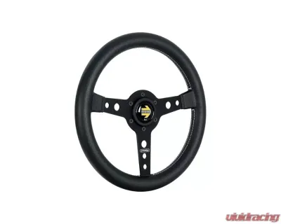 MOMO Prototipo 370mm Steering Wheel Brushed Black Anodized - PRO37BK2B