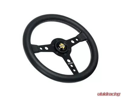 MOMO Prototipo 370mm Steering Wheel Brushed Black Anodized - PRO37BK2B