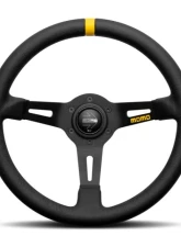 MOMO MOD. 08 330mm Steering Wheel Black Anodized Leather                                     - R1908/33L - Image 5