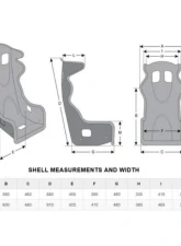 Momo Daytona Black Hardshell Seats (XL)                                     - mom1074BLK-29 - Image 3