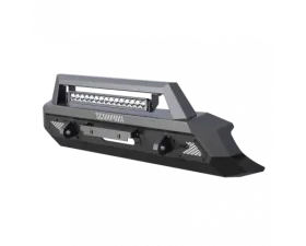 Scorpion Extreme Winch Ready Front Bumper with LED Light Bar Tactical Center Mount Toyota Tacoma 2016-2021