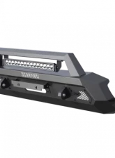 Scorpion Extreme Winch Ready Front Bumper with LED Light Bar Tactical Center Mount Toyota Tacoma 2016-2021                                     - P000005 - Image 3