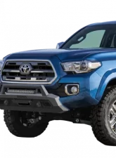 Scorpion Extreme Winch Ready Front Bumper with LED Light Bar Tactical Center Mount Toyota Tacoma 2016-2021                                     - P000005 - Image 2