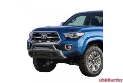 Scorpion Extreme Winch Ready Front Bumper with LED Light Bar Tactical Center Mount Toyota Tacoma 2016-2021 - P000005