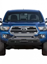 Scorpion Extreme Winch Ready Front Bumper with LED Light Bar Tactical Center Mount Toyota Tacoma 2016-2021                                     - P000005 - Image 3