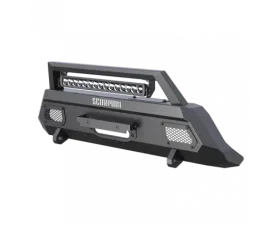 Scorpion Extreme Winch Ready Front Bumper with LED Light Bar Tactical Center Mount Toyota Tacoma 2012-2015