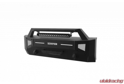 Scorpion Extreme Winch Ready Front Bumper with LED Light Bar Tactical Center Mount Toyota Tundra 2014-2021 - P000007