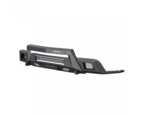 Scorpion Extreme Winch Ready Front Bumper with LED Light Bar Tactical Center Mount Chevrolet Silverado 1500 2019-2020
