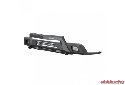 Scorpion Extreme Winch Ready Front Bumper with LED Light Bar Tactical Center Mount Chevrolet Silverado 1500 2019-2020 - P000013