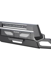 Scorpion Extreme Winch Ready Front Bumper with LED Light Bar Tactical Center Mount RAM 1500 2019-2020                                     - P000014 - Image 3