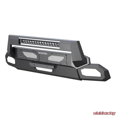 Scorpion Extreme Winch Ready Front Bumper with LED Light Bar Tactical Center Mount RAM 1500 2019-2020 - P000014