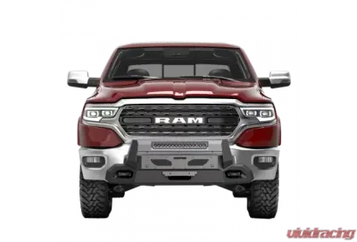 Scorpion Extreme Winch Ready Front Bumper with LED Light Bar Tactical Center Mount RAM 1500 2019-2020 - P000014