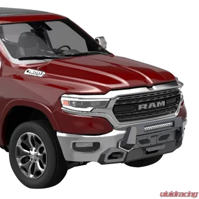 Scorpion Extreme Winch Ready Front Bumper with LED Light Bar Tactical Center Mount RAM 1500 2019-2020 - P000014
