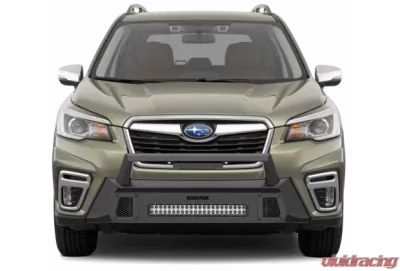 Scorpion Extreme Front Winch Bumper Tactical Center Mount with LED Double Row Light Bar Subaru Forrester 2019-2021 - P000031