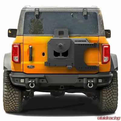 Scorpion Extreme 37 Inch Heavy-Duty Tire Carrier Ford Bronco 2021+ - P000056