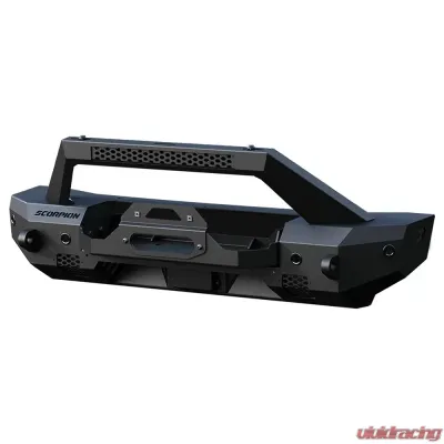 Scorpion Extreme Tactical Stubby Winch Front Bumper Ford Bronco 2021+ - P000059