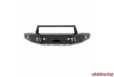 Scorpion Extreme  Front Bumper HD with LED Cube Lights Chevrolet Silverado 2500HD | 3500 2015-2019 - SCO-FBCHHD15
