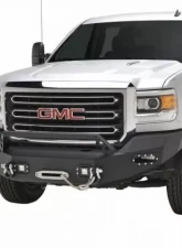 Scorpion Extreme Front Bumper HD with LED Cube Lights GMC Sierra 2500 | 3500 2015-2019                                     - SCO-FBGMCHD15 - Image 3