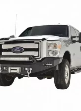 Scorpion Extreme Front Bumper HD with LED Cube Lights Ford F-250 | F-350 | F-450 2011-2016                                     - SCO-FBSD11 - Image 2