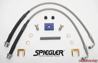 Spiegler Stainless Brake lines - Front C7 Corvette Z06/GS with Iron 2014-2019 - 13.02.05500
