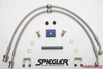 Spiegler Stainless Brake Lines - Front C8 Corvette with Iron Discs 2020-2024 - 13.02.10800