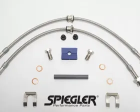 Spiegler Stainless Brake Lines - C8 Corvette with Iron Discs - Rear 2020-2024