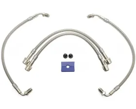 Spiegler Stainless Brake Lines Front 4 Line Kit
