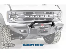 LOD Black Ops Front Bumper Bull Bar Bare Steel Ford Bronco 2021-2022