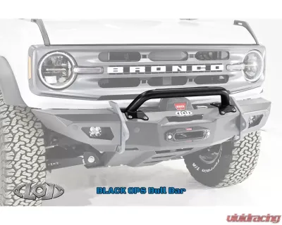 LOD Black Ops Front Bumper Bull Bar Bare Steel Ford Bronco 2021-2022 - AFG2102