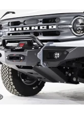 LOD Black Ops Front Bumper Bull Bar Bare Steel Ford Bronco 2021-2022                                     - AFG2102 - Image 3