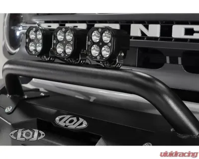 LOD Black Ops Front Bumper Bull Bar Bare Steel Ford Bronco 2021-2022 - AFG2102