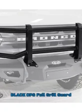 LOD Black Ops Front Bumper Full Grill Guard Black Powder Coated Ford Bronco 2021-2022                                     - AFG2105 - Image 13