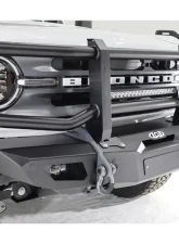 LOD Black Ops Front Bumper Full Grill Guard Black Powder Coated Ford Bronco 2021-2022                                     - AFG2105 - Image 13