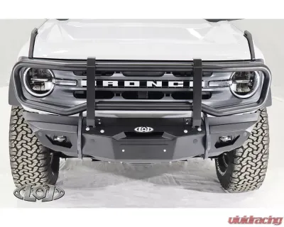 LOD Black Ops Front Bumper Full Grill Guard Black Powder Coated Ford Bronco 2021-2022 - AFG2105