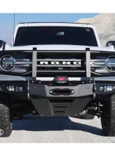 LOD Black Ops Front Bumper Full Grill Guard Black Powder Coated Ford Bronco 2021-2022                                     - AFG2105 - Image 5
