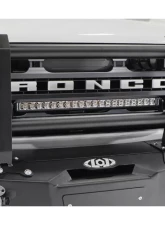 LOD Black Ops Front Bumper Full Grill Guard Black Powder Coated Ford Bronco 2021-2022                                     - AFG2105 - Image 8