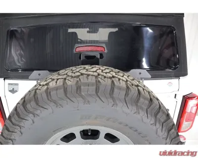 LoD Offroad Destroyer 3rd Brake Light Mount Black Powder Coated Ford Bronco 2021-2022 - BBL2101