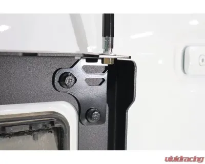LoD Offroad Destroyer CB Antenna Mount Black Powder Coated Ford Bronco 2021-2022 - BCB2101