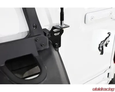 LoD Offroad Destroyer CB Antenna Mount Black Powder Coated Ford Bronco 2021-2022 - BCB2101