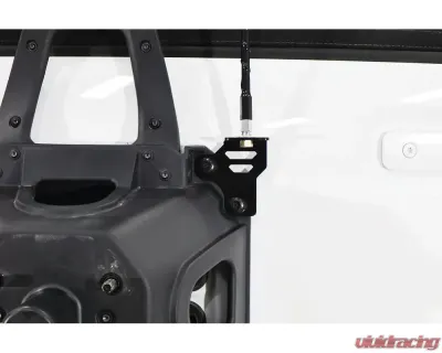 LoD Offroad Destroyer CB Antenna Mount Black Powder Coated Ford Bronco 2021-2022 - BCB2101
