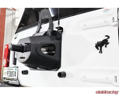 LoD Offroad Destroyer CB Antenna Mount Black Powder Coated Ford Bronco 2021-2022 - BCB2101